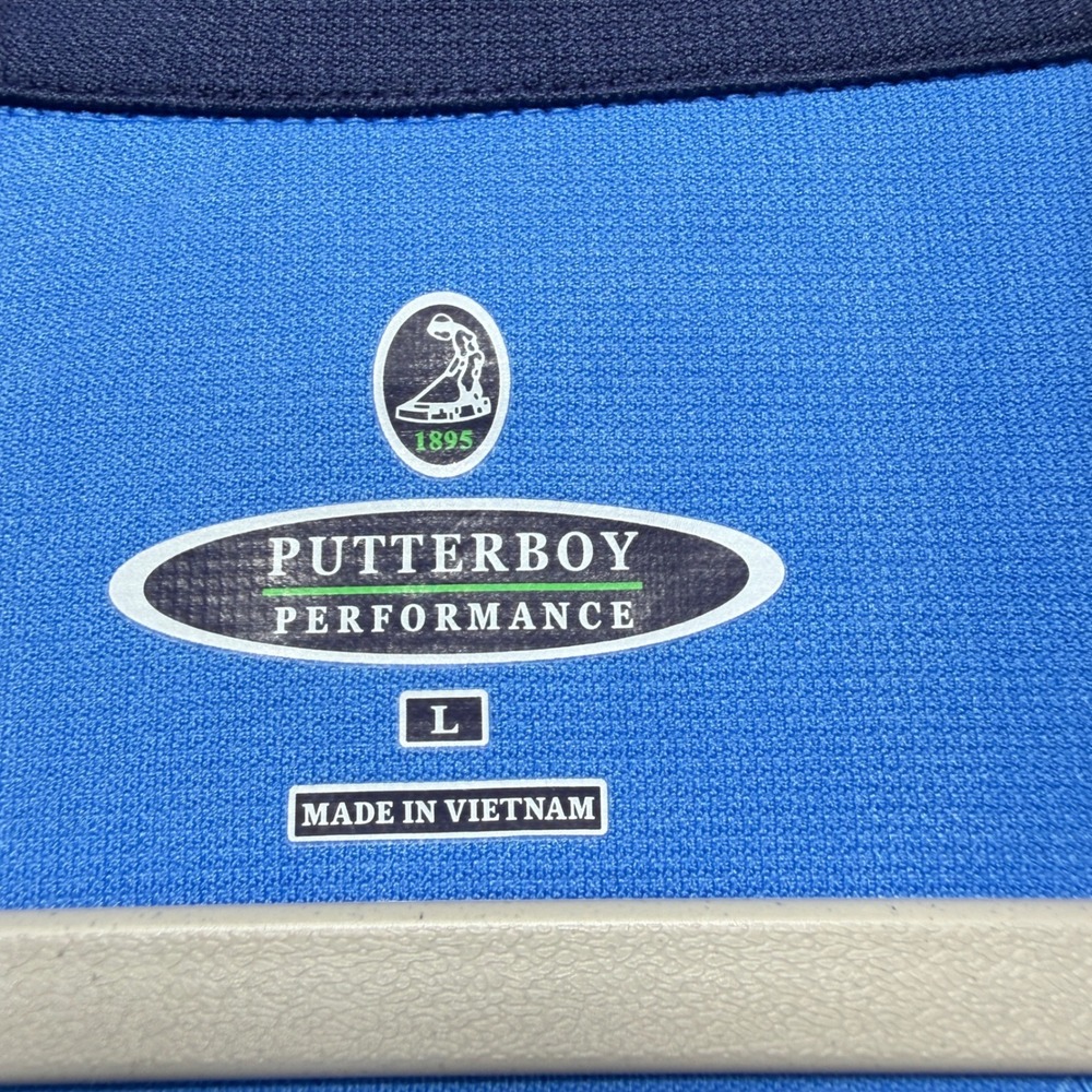 Putterboy Performance Pinehurst 1895 Mens Blue Full Zip Golf Vest‎ Large - Picture 5 of 9